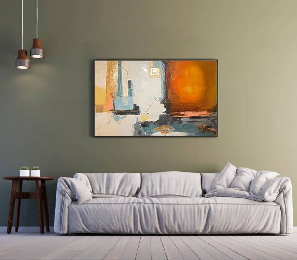Core, Akril na platnu, 130 × 90 cm